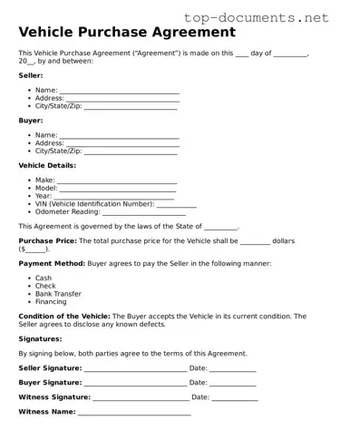 Attorney-Verified Vehicle Purchase Agreement Form