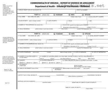 Free Vs 4 PDF Form